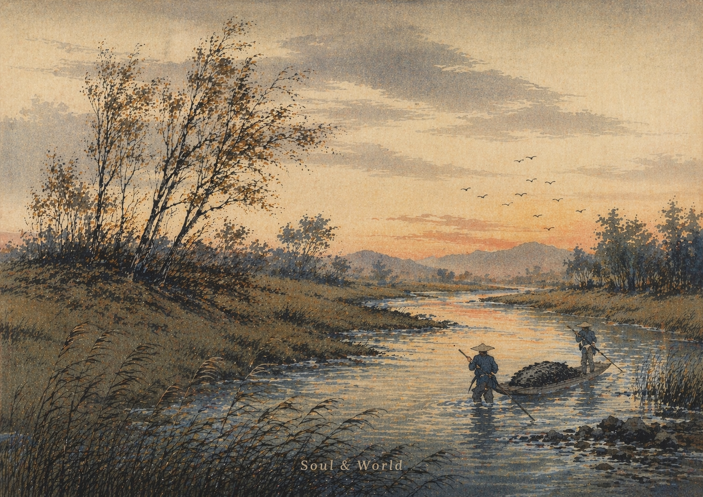 川筋の暮らし Life along the river - By Yoshiko Suzuno 🇯🇵